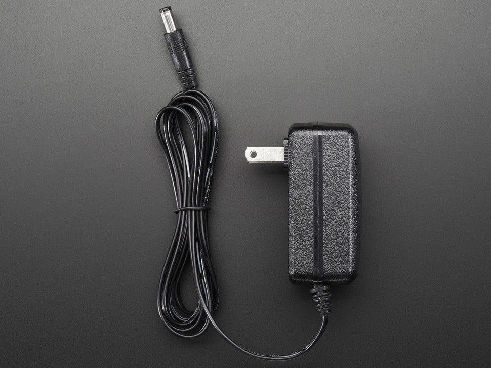 Wall Adapter Power Supply - 12V DC 1A (Barrel Jack)