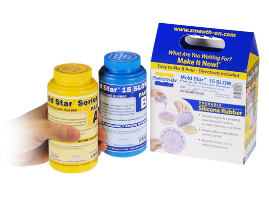 Platinum Silicone Rubber - Mold Star 15 Slow (kit)