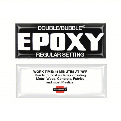Epoxy Adhesive, Packet, 3.5 g, Amber, 45 min Work Life