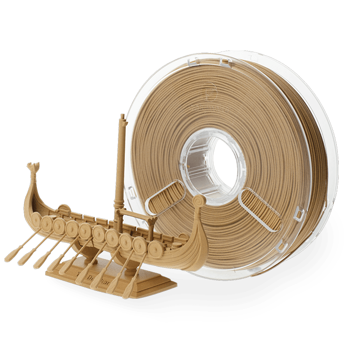 Type A Experimental Filament: Polymaker Polywood (price per gram)