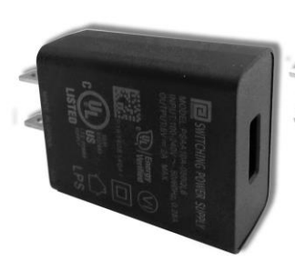 10W Compact Fixed Blade USB Adapter