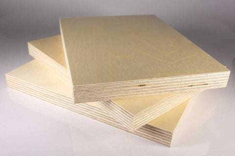 Plywood - 1/8" x 11.25" - 11.75" Variable x 24"