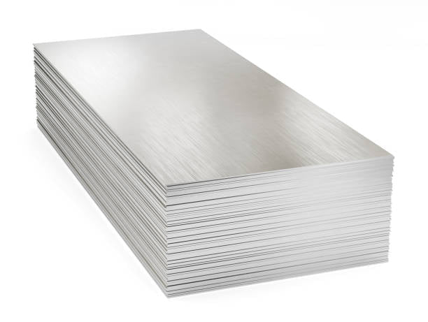 24" x 24" x 0.063" (16ga.) Stainless Steel Plate (Fablight)