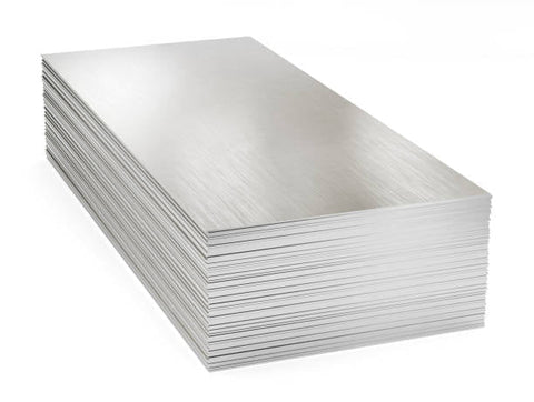 24" x 24" x 0.125" (11ga.) Stainless Steel Plate (Fablight)
